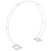 Oversize Large Round Wedding Arch Backdrop Stand Double Hoop Party Drapery Frame