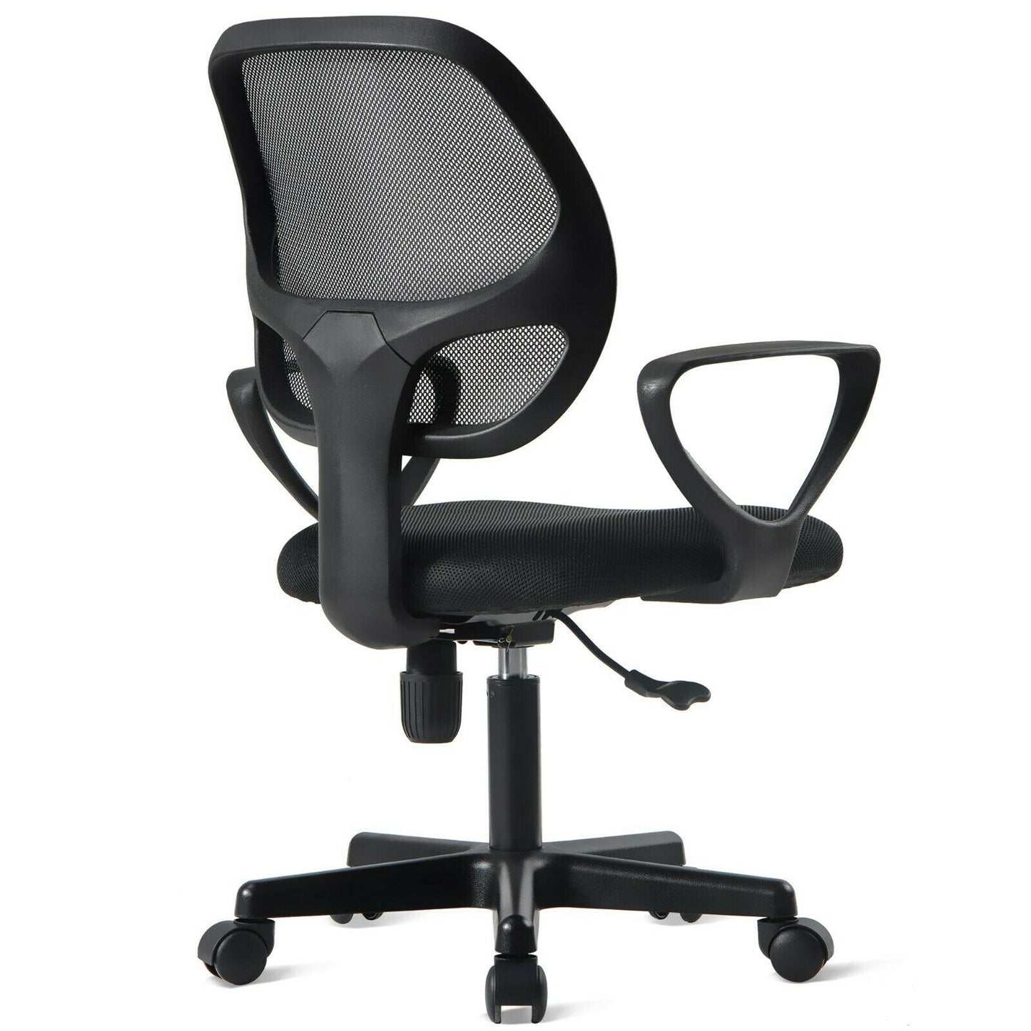 Adjustable Office Chair Back Support Swivel Lift Chair Computer Desk Task Chairs