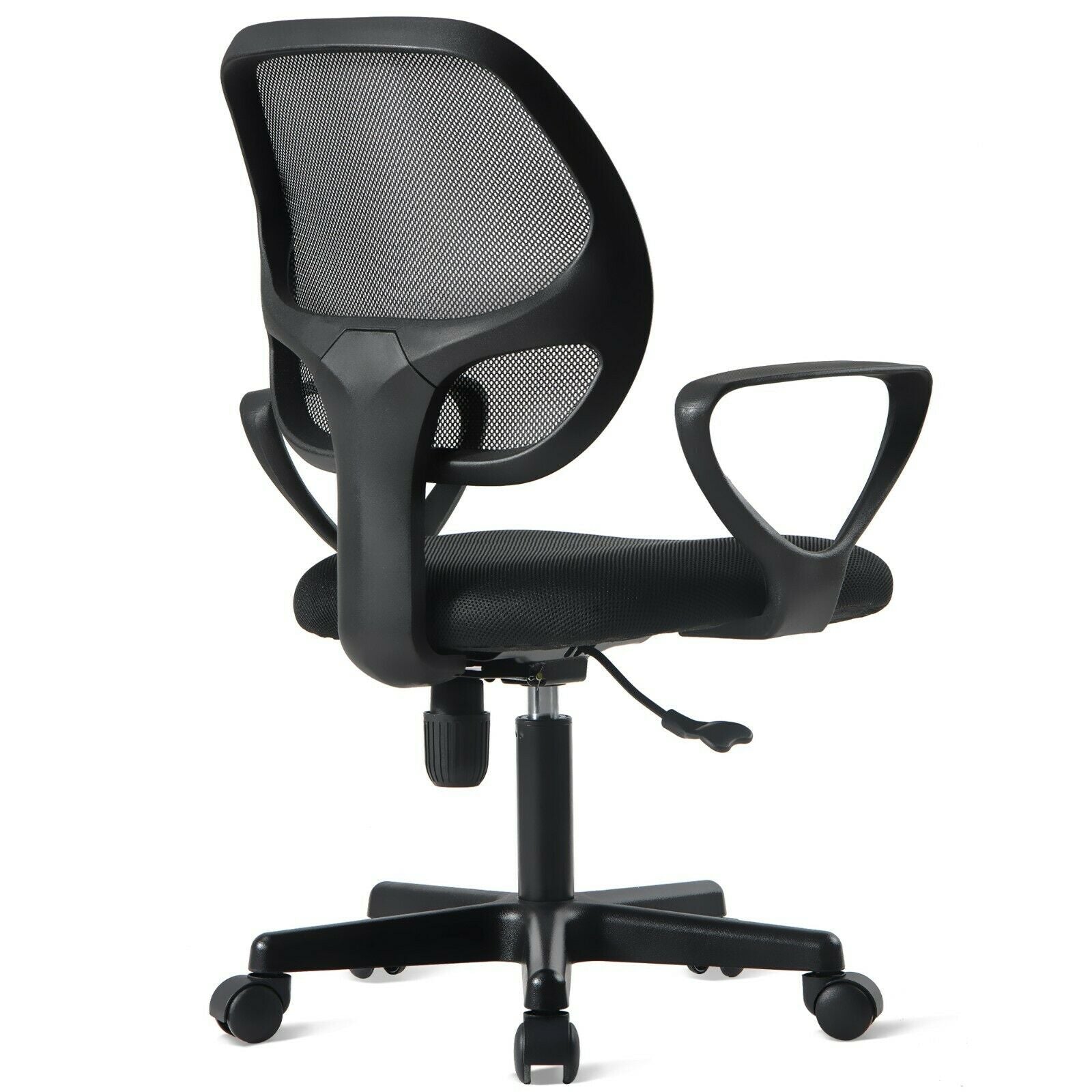Adjustable Office Chair Back Support Swivel Lift Chair Computer Desk Task Chairs