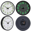 Wall Clock Luminous Glow In The Dark Quartz Bedroom Watch Living 12 Inch 30CM UK