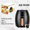 4.5L Air Fryer Rapid Healthy Cooker Oven Low Fat Oil Free Food Frying Non-Stick