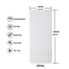 Large Non Slip Shower Room Safety Suction Mat Bathroom Bath Mats UK 40 x 100 cm