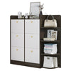 Shoe Cabinet Organizer Hallway Storage Rack With 6 Drawers Wooden Unit Cupboard