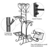 Metal Plant Stand Multilayer Flower Herbs Holder Flower Rack for Home Decoration