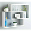 WHITE Lokken Multi Compartment Display Wall Floating Shelf Wall Decoration