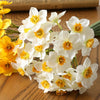 Living Room Wreath Wedding Artificial Plant Narcissus Daffodil Fake Flowers