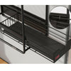 Hanging Magnetic Refrigerator Side Shelf Spice Rack Kitchen Rack &Sliding Drawer