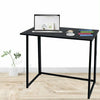 Folding Computer Desk Wooden Foldable Study Table Laptop PC Table Home Office