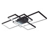 Modern Lamp Square Black LED Ceiling Light Chandelier Lights Living Dining Room