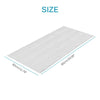 10pcs White 3D Tile Brick Wall Sticker Self-adhesive Waterproof Foam Panel Stick