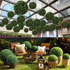 2 Large 28cm Artificial Topiary Ball Boxwood Pot Plant Garden Wedding Party Ball