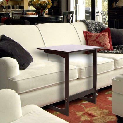 Bedside Sofa Side Table L-Shaped Coffee Laptop End Laptop Desk for Living Room