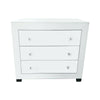 White Mirrored Furniture Glass Dressing Table Bedroom Console Bevelled Venetian