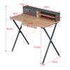 Office Computer Desk Study PC Writing Table w/ Drawer Storage Shelf Workstation