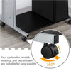 Small Corner Computer Desk w/ Printer Shelf CPU Stand Home Office PC Laptop Desk