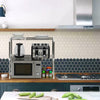 2 Tier Adjustable Expanding Microwave Rack Kitchen Storage Shelf Unit Organiser