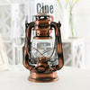 Vintage Oil Lantern Kerosene Paraffin Hurricane Lamp Bronze Camping Light UK
