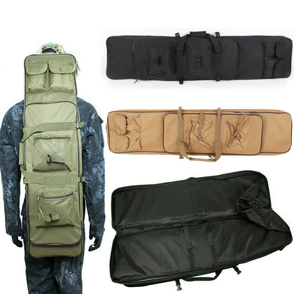 Tactical Rifle Case Air Gun Airsoft Soft Air Mat Slip Bag Hunting Carry Pouch