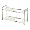2 Tier Adjustable Expanding Under Sink Kitchen Storage Shelf Unit Organiser Rack