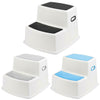 Kids Childrens Non Slip Dual Height Step Up Stool Toddlers Toilet Potty Training