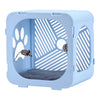 Stackable Cat Dog Cave Bed IN/Outdoor Shelter Pet Kitten House Kennel Crate Box