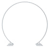 Romantic Wedding Arch Party Backdrop Stand Elegant White Metal Frame Flower Rack