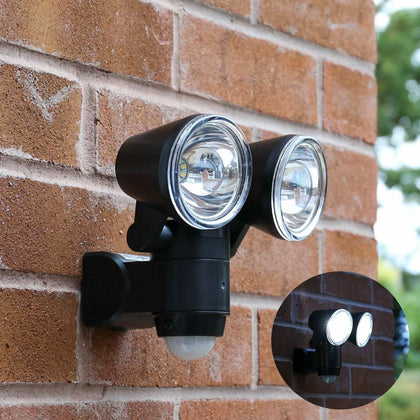 Battery LED PIR Motion Sensor Security Wall Light | Outdoor Garden Adjustable