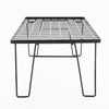 Stackable Folding Camping BBQ Table Metal Wire Rack Shelves Grill Net Outdoor
