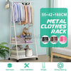 Heavy Duty Clothes Rail Rack Metal Storage Garment Shelf Hanging Display Stand