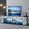 145cm High Gloss TV Stand Unit Cabinet LED Entertainment Media Storage Sideboard