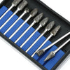 Carbide Burr Die Grinding Shank Tungsten Rotary Drill Set Metal CarvingBit Tool.