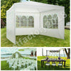 Gazebo Party Tent Marquee 3x3m Waterproof PVC Garden PE Outdoor Wedding Canopy