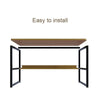 100cm Computer Desk PC Laptop Table Shelves Home Office Writing Workstation