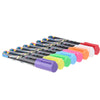 8Pcs Set Liquid Chalk Marker Pens Blackboard Glass Window Reversible Neon Pen