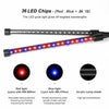 2/4 Head LED Plants Grow Light for Indoor UV Veg Growing Lamp+USB 360 Degree