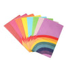 Eco Friendly Rainbow Isolation Paper Party Food Bags Recyclable Zero Waste