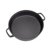 Cast Iron Skillet Frying Pan Pancake Griddle BBQ Premium Quality Multi-Choice UK