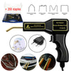Hot Stapler Plastic Repair Car Bumper Fender Fairing Welder Gun Kit +200 Staples