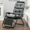 Garden Sun Lounger Recliner Cushion Indoor Outdoor Chair Seat Pad Replacement