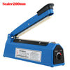 Impulse Heat Sealer Plastic Bag Film Sealing Machine Metal ABS 200mm 300mm 400mm