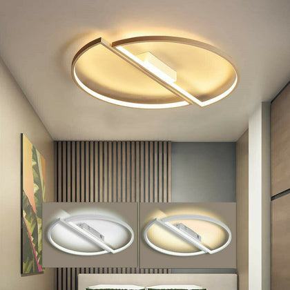 LED Ceiling Panel Light Chandelier Lamp Kitchen Living Bedroom Modern Ring Light
