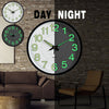 30CM Large Luminous Wall Clocks Glow In The Dark Silent Home Digital Clock Decor