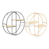 Nordic Geometric Round Wall Hanging Shelf Storage Holder Shelves Home Decor L