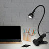 LED USB Clip On Flexible Desk Lamp Dimmable Memory Bed Reading Table Study Light