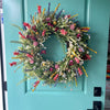 Spring Summer Dry Flower Garland Front Door Decor Eternal Flower Home Decor
