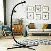 Cocoon Egg Hanging Swing Chair Stand Hammock Frame Garden Furniture In & Outdoor