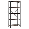 Industrial Bookshelf 5Tier Plant Display Rack Storage Shelving Unit Standing UK
