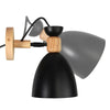 VINTAGE INDUSTRIAL STYLE SCONCE IRON LAMP SHADE RUSTIC WALL LIGHT LOFT WALL LAMP
