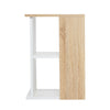 Small Side Table End Table Storage Tea Table Nightstand Living Room Bedroom Oak