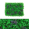 Artificial Plant Greenery Wall Hedge Grass Leaf Mat Fence Foliage Panel 60x40cm